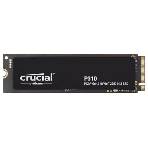 Crucial P310 SSD 500GB NVMe M.2 2280, fino a 6.600 MB/s per PC e Notebook