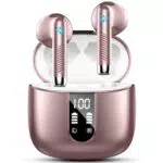 Cuffie Bluetooth 5.4, 2025 Auricolari Bluetooth 56H Stereo Cuffie Wireless In Ear con 4 ENC Mic