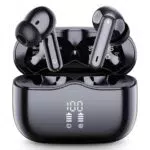**Brand - Cuffie Bluetooth 5.4 In Ear con Cancellazione Rumore e Display LED**