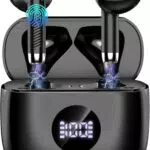 Cuffie Bluetooth Auricolari Bluetooth 5.4, Cuffie Wireless con 4 ENC Cancellazione Rumore Mic