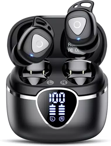 [Brand] Cuffie Bluetooth 5.4 Wireless con Microfoni HD e Controllo Touch