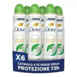 Dove Deodorante Spray Advanced Care Go Fresh Cetriolo 72 Ore Pelle Asciutta