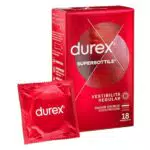 Durex SuperSottile - Preservativi Ultra Sottili Vestibilità Regular
