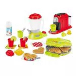 Ecoiffier Set di Stoviglie da Colazione con Piastra per Waffle