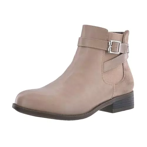 Elara Stivaletto da Donna Stivaletti Chelsea Chunkyrayan C298-Khaki-40