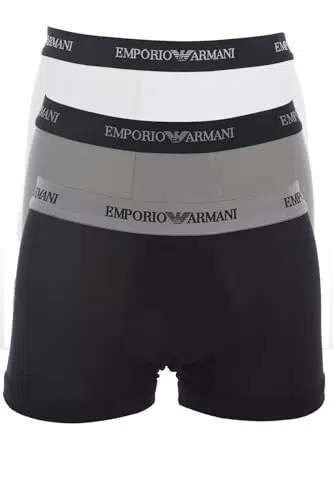 Emporio Armani 3-Pack Boxer Pure Cotton, Boxer, Uomo