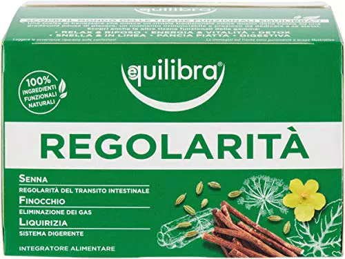 Equilibra Tisana Regolarità con Senna, Finocchio e Liquirizia - Ingredienti Funzionali