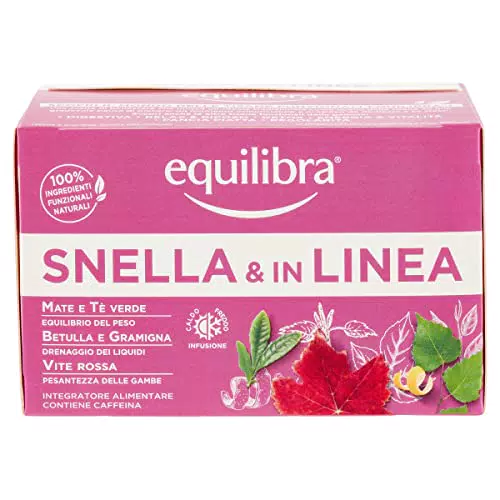 Equilibra Tisana Snella e In Linea, 15 Filtri