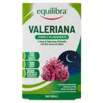 Equilibra Integratori Alimentari, Valeriana, Integratore per Favorire il Sonno e il Rilassamento in Caso di Stress, 3 Pezzi da 30 Capsule