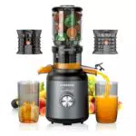 Exerzist Estrattore di Succo con Apertura 103MM e Capacità 1.2L, Anti-intasamento