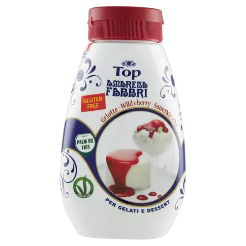 Fabbri Topping Amarena - Delizioso sciroppo per dolci e gelati