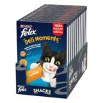 Felix Deli Moments Snack Liquidi per Gatti con Pollo 10g