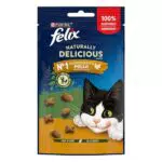Felix Snack Naturale per Gatti Adulto con Pollo ed Erba Gatta