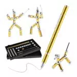 Fidget Pen Penna a sfera multifunzione, regalo ideale per compleanni e decorazioni