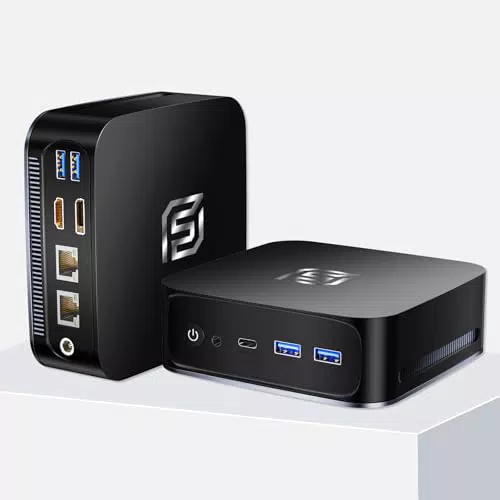 FUNYET Mini PC Alder Lake-N95 con Windows 11 Pro, 16GB RAM, 512GB SSD, 4K