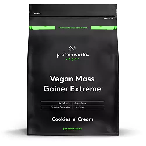 Vegan Protein Gainer Extreme - Panna e Biscotti - Proteine Ipercaloriche