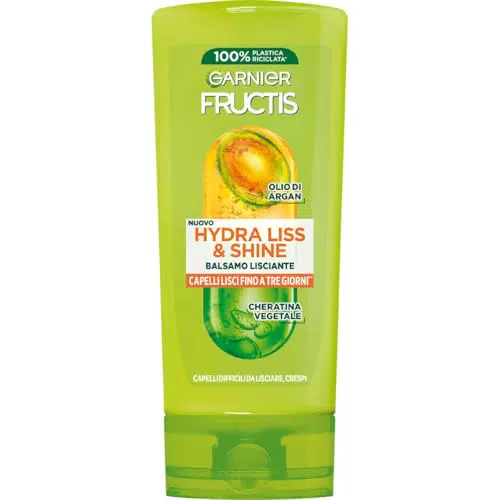 Garnier Fructis Balsamo Lisciante per Capelli Crespi con Olio di Argan e Cheratina