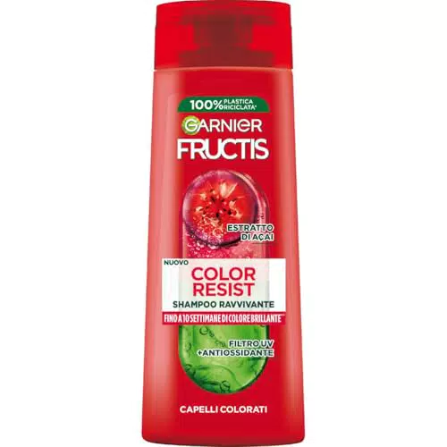 Garnier Fructis Shampoo Ravvivante, Per Capelli Colorati