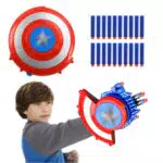 Captain America Lanciatore di Scudo Morbido per Bambini - Giocattolo Espulsore