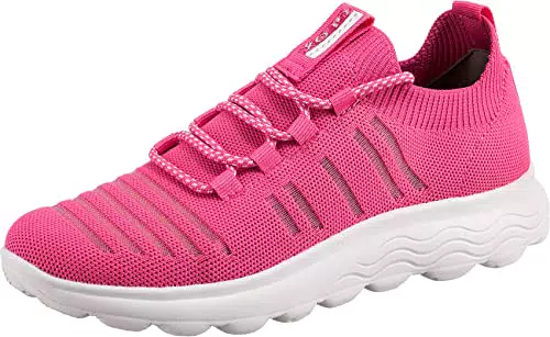 Geox D Spherica C, Sneakers Donna, Rosa