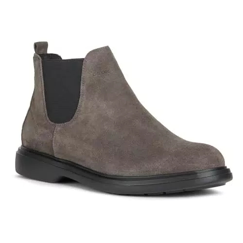 Geox Uomo U Ottavio C Stivaletti Uomo, Grigio