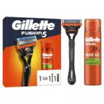 Gillette Fusion5 Rasoio Barba con Striscia Lubrificante e 5 Lame Rasatura Profonda