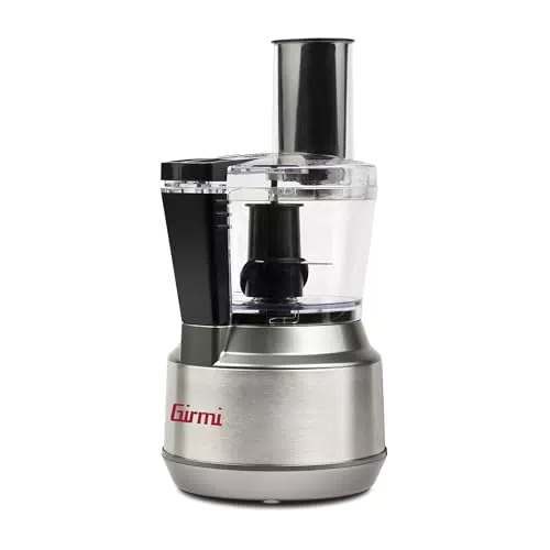 Girmi RB01 Mastro Pocket Mini Robot Multifunzione 300W, 2 Velocità, 2 Dischi Inox