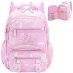 Gkstly Zaino per Bambini Impermeabile, Zainetti Scuola Leggeri e Capienti