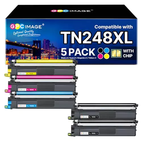 Brother Toner Compatibile TN-248 XL per MFC-L3740CDW, DCP-L3560CDW, HL-LC3240CW