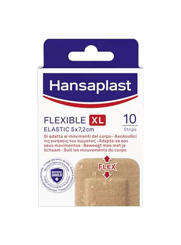 Hansaplast Cerotti Flessibili per Articolazioni - Resistente all'Acqua, 5 x 7,2 cm