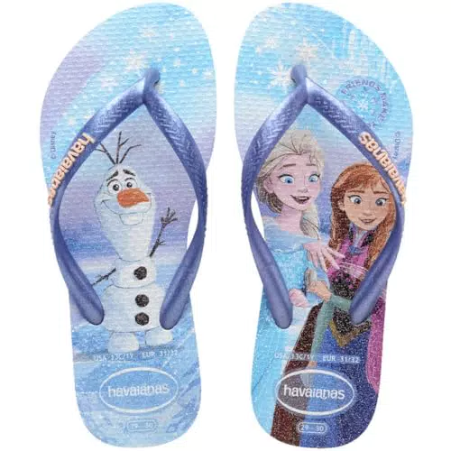 Havaianas Kids Slim Princess, Infradito Bambine, Purple Fantasy