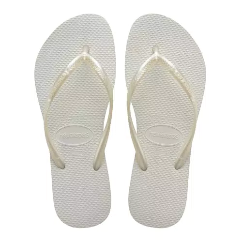 Havaianas - Slim, Infradito da Donna Eleganti, Resistenti e Versatili con Suole Strutturate per una Maggiore Aderenza e Sostegno