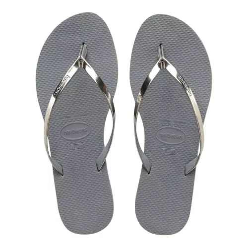 Havaianas You Metallic: Sandali Comodi ed Eleganti per Donna con Tacco Piccolo