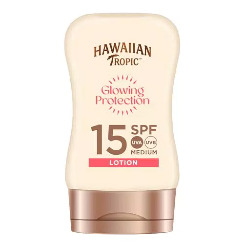 Hawaiian Tropic Satin Sun Lozione Solare SPF 15 Formato Viaggio 100 ml