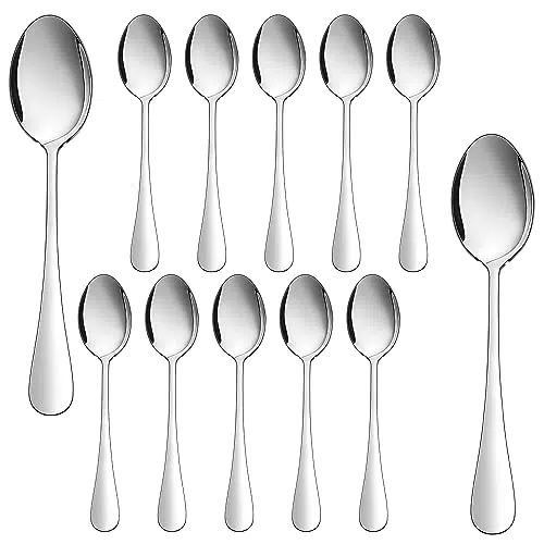 HaWare Cucchiaini da Caffè in Acciaio Inox - Eleganza e Resistenza per Ogni Occasione