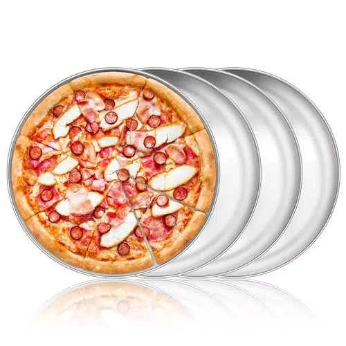 HaWare Teglie per Pizza in Acciaio Inossidabile da 30 cm