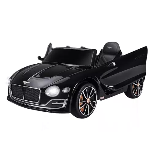 HOMCOM Macchina Elettrica per Bambini Bentley GT 6V con Telecomando e Suoni