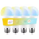 iLC Lampadina Smart LED E27 12W, Compatibile con Alexa e Dispositivi Echo