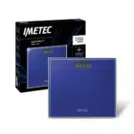 Imetec Compact ES1 100 Bilancia Elettronica Ultrasottile con Ampio Display LCD