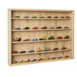 Inter Link Espositore da Parete per Oggetti da Collezione, 4 Ripiani, MDF