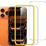 iVoler Pellicola Vetro Temperato per iPhone 17 PRO, Anti Graffio, Durezza 9H