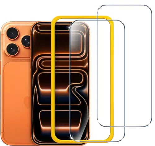 iVoler Pellicola Vetro Temperato per iPhone 17 PRO, Anti Graffio, Durezza 9H