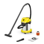 Kärcher WD 3 Battery Premium Aspiratore Solidis Liquidi a Batteria 17L