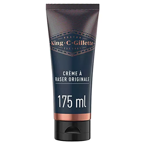King C. Gillette Crema Da Barba Originale per Rasatura Professionale
