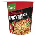 Knorr Noodles Istantanei al Gusto Pollo Piccante - Pronti in 3 Minuti