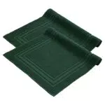 Komfortec Tappetini da bagno in spugna 100% cotone, lavabili e assorbenti