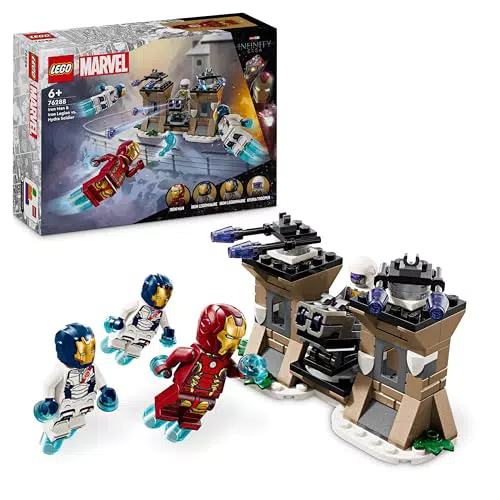 LEGO Marvel Iron Man e Legione di Ferro vs. Soldato Hydra, Giocattolo per Bambini