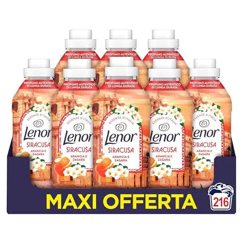 Lenor Ammorbidente Essenze d'Italia Siracusa con profumo di arancia e zagara
