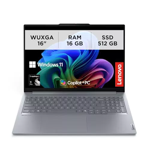 Lenovo ThinkBook 16 G7 - Notebook Professionale con Windows 11 Pro, 16GB RAM, 512GB SSD