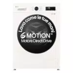 LG Lavasciuga W4NX1095NWB Wi-Fi, Classe A/E, 1400 Giri, Tecnologia 6 Motion Direct Drive